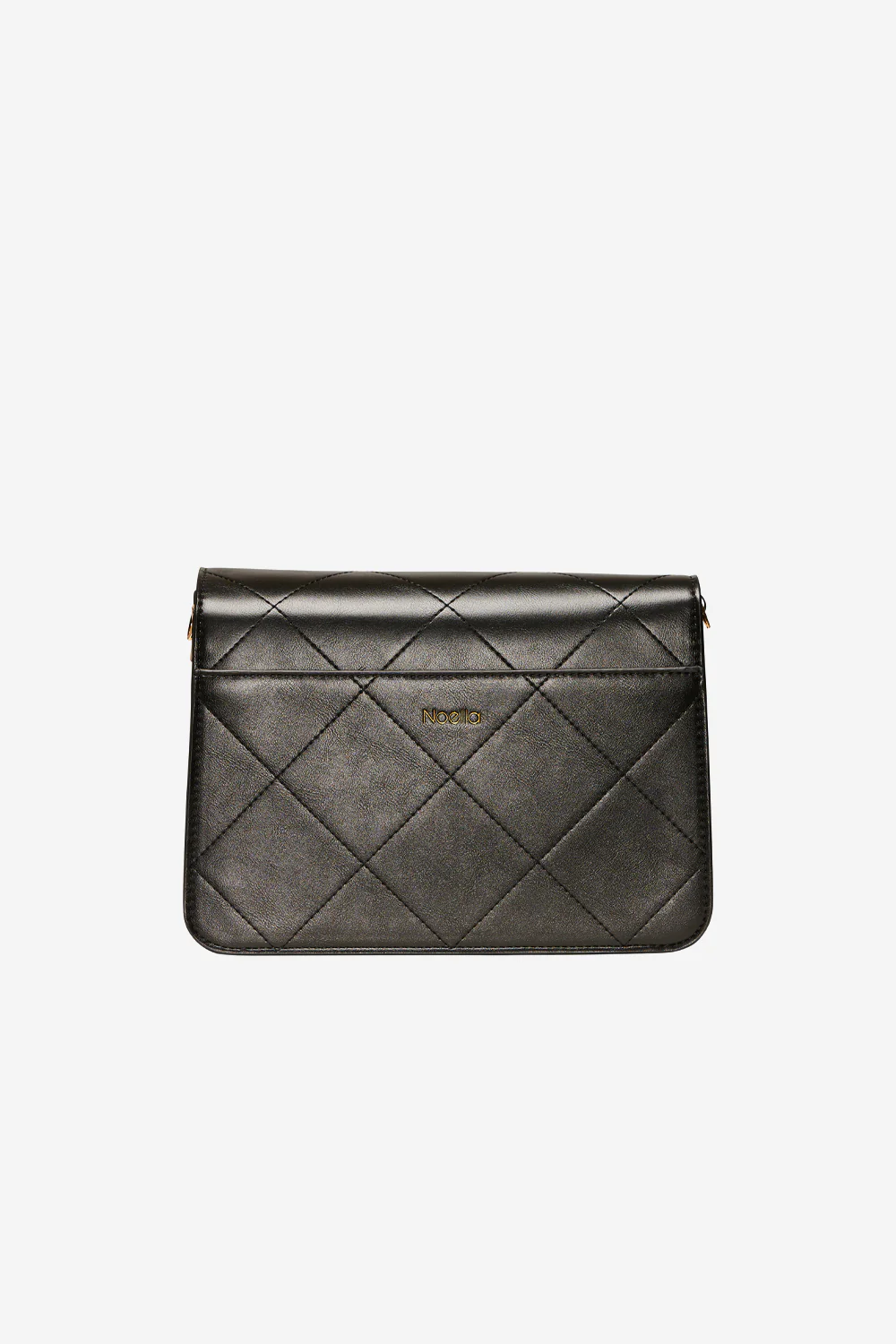 Blanca Multi Compartment Bag Black Leather Look - Image 5