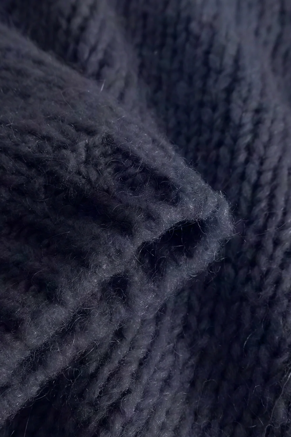 Fora Knit Cardigan Navy - Image 3