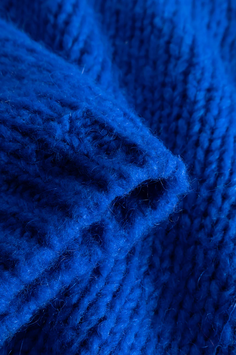 Fora Knit Cardigan Royal Blue - Image 5