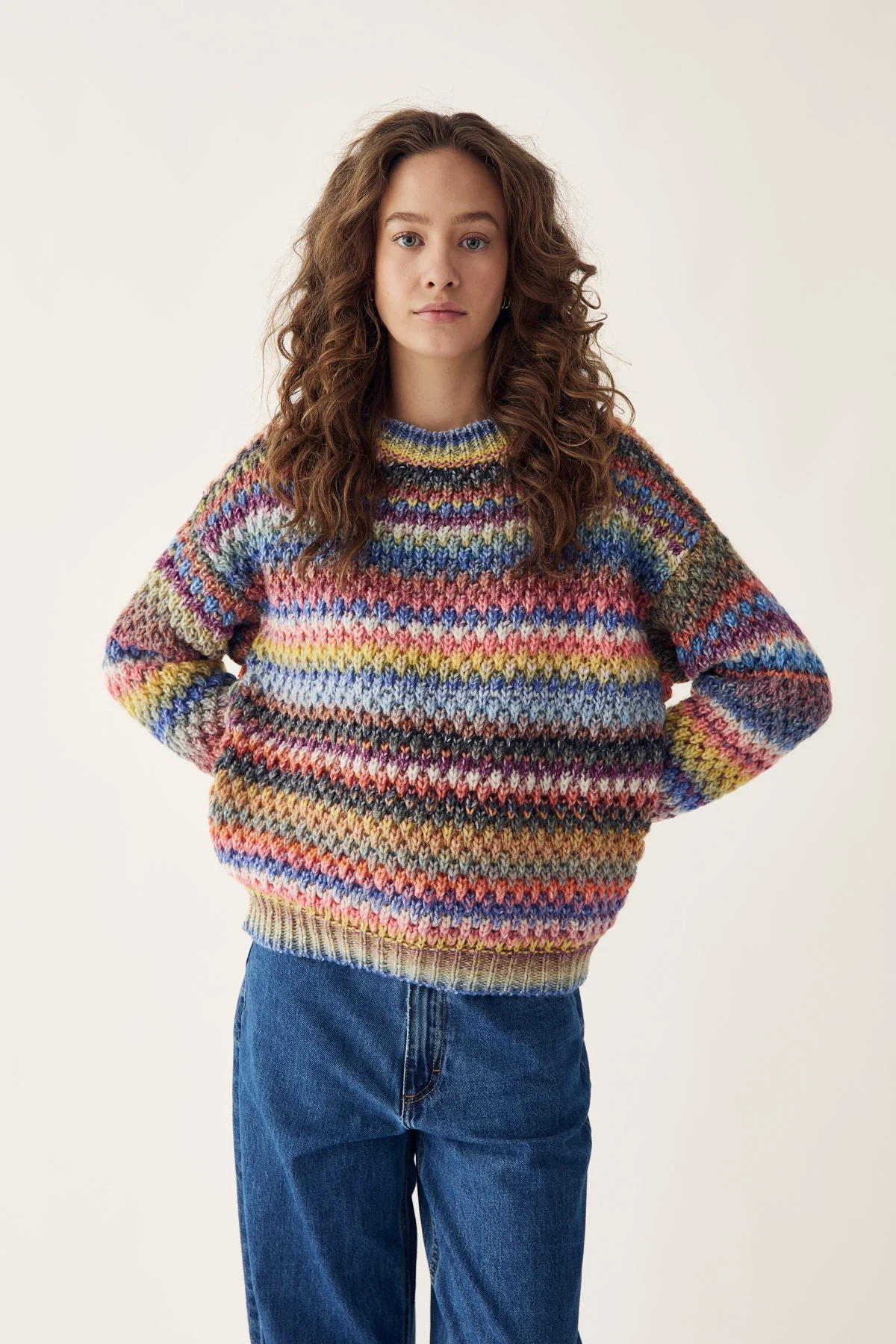 Gio Knit Sweater Multi Mix - Image 3