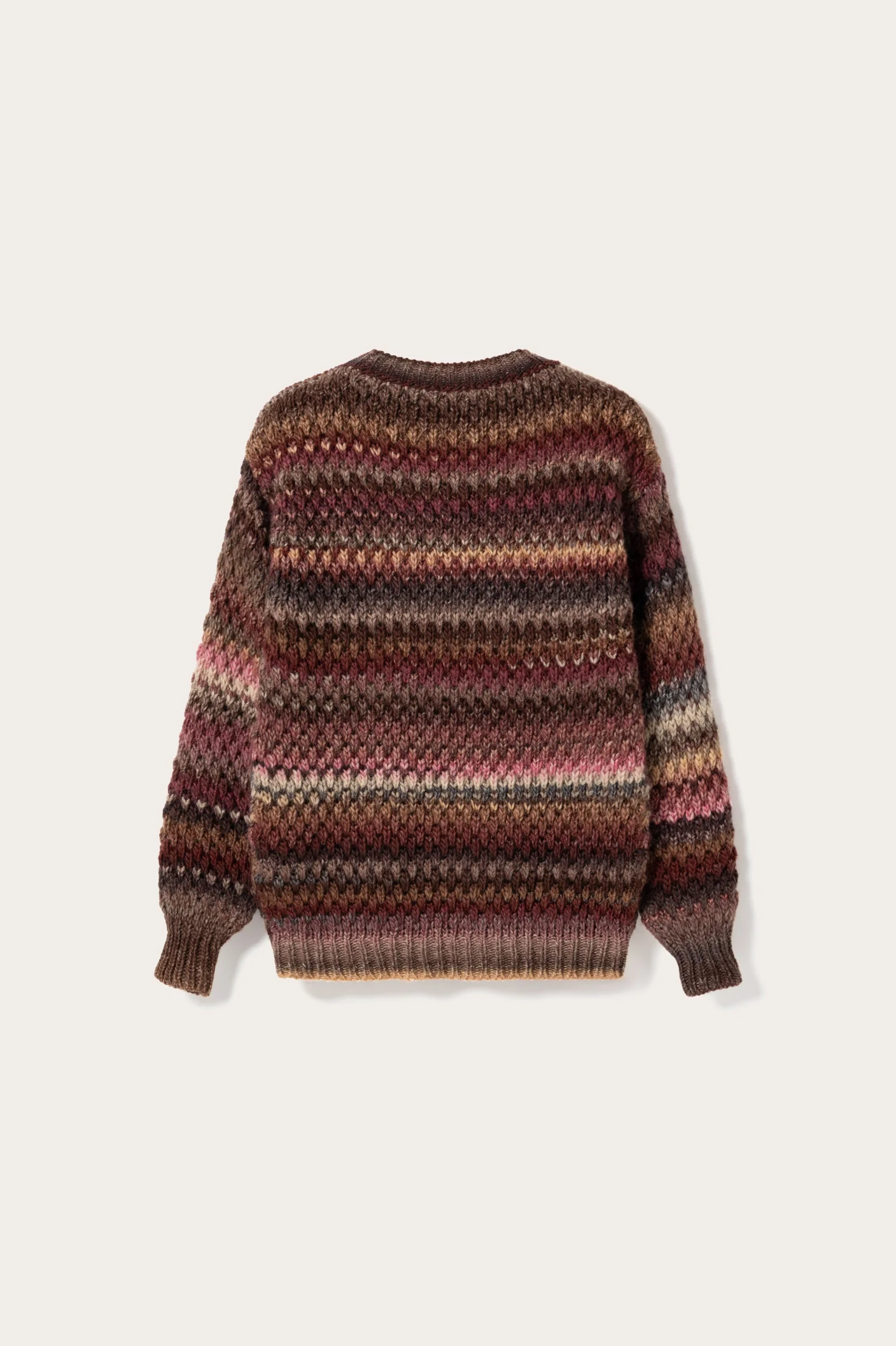 Gio Knit Sweater Rust Mix - Image 8
