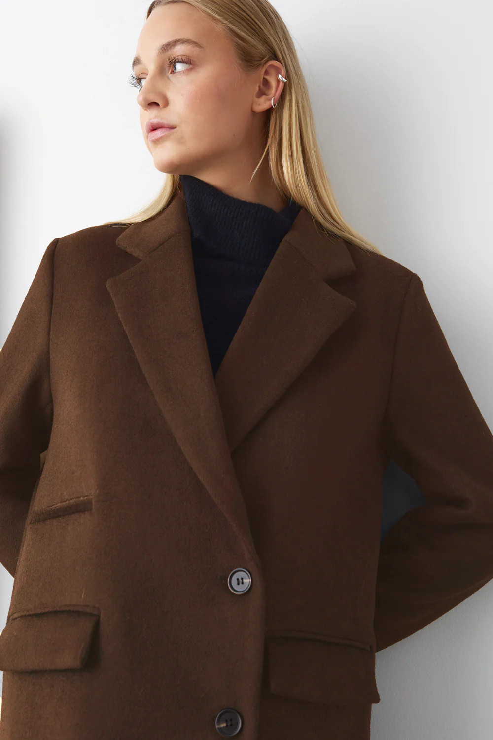 Jaci Coat Chocolate - Image 4