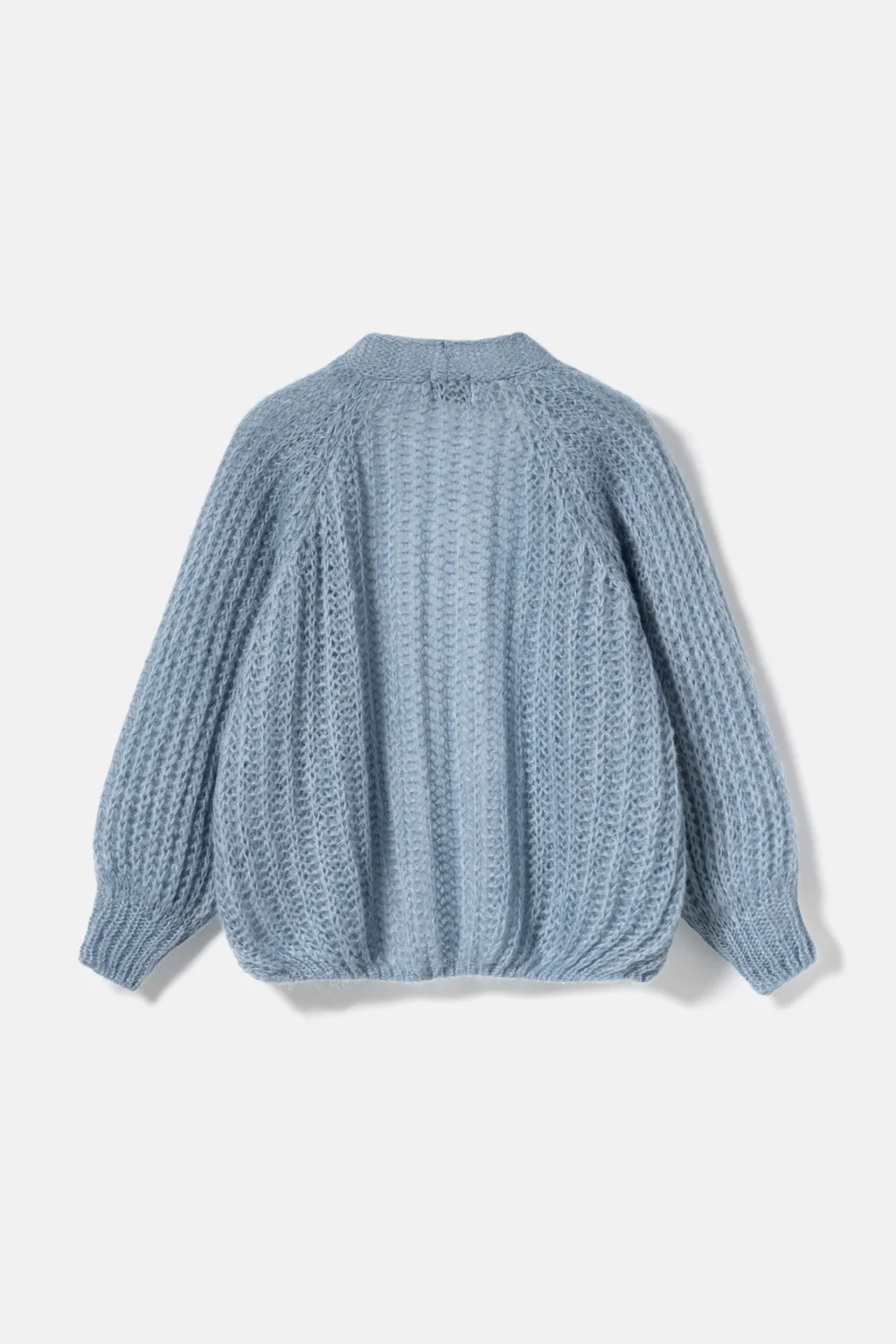 Joseph Knit Cardigan Dusty Blue - Image 5