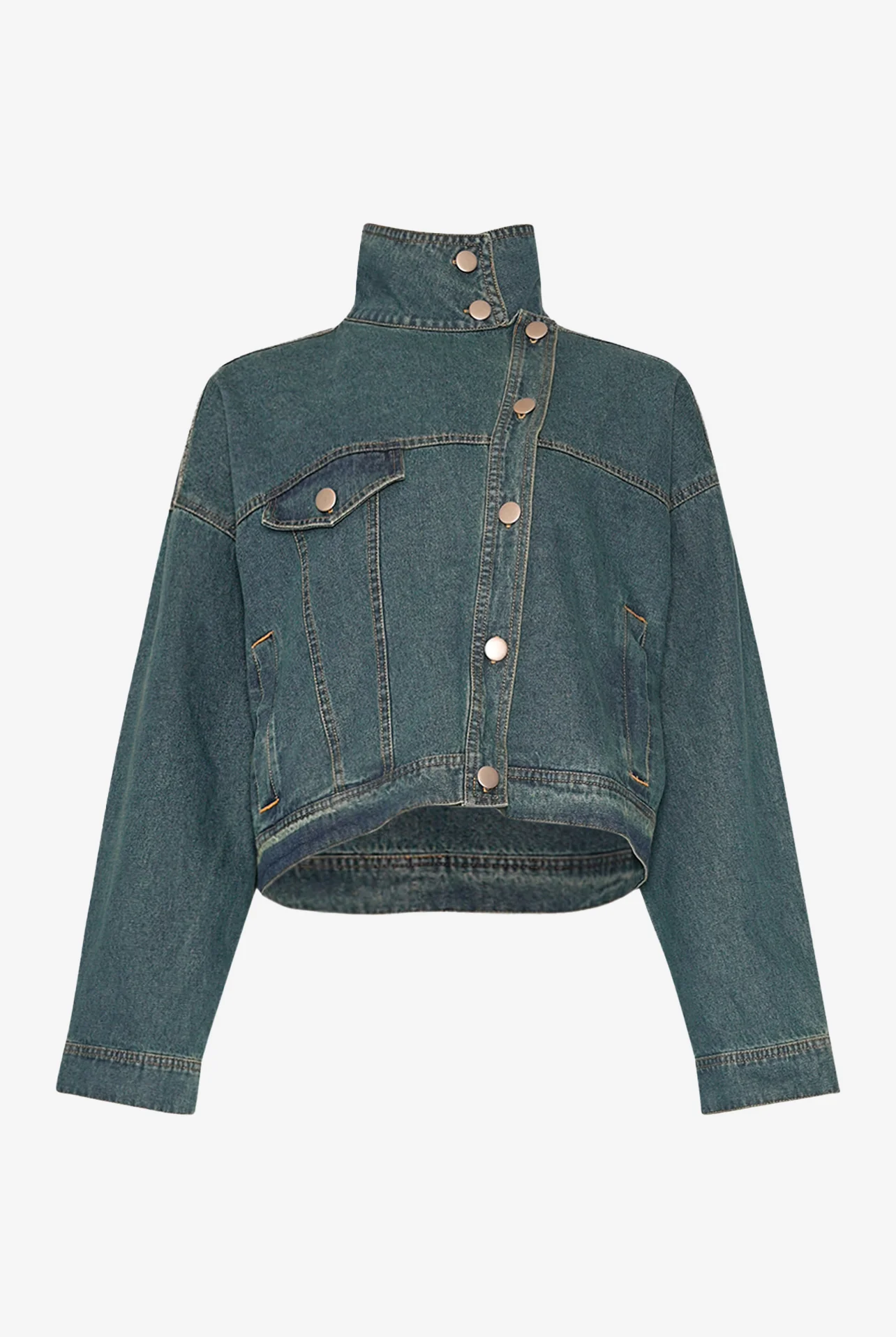 Kalifa Jacket Vintage Blue Wash - Image 3