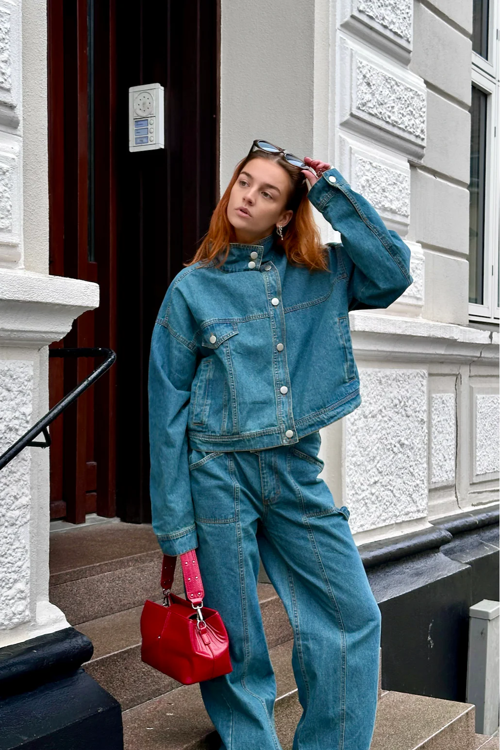 Kalifa Jacket Vintage Blue Wash - Image 6