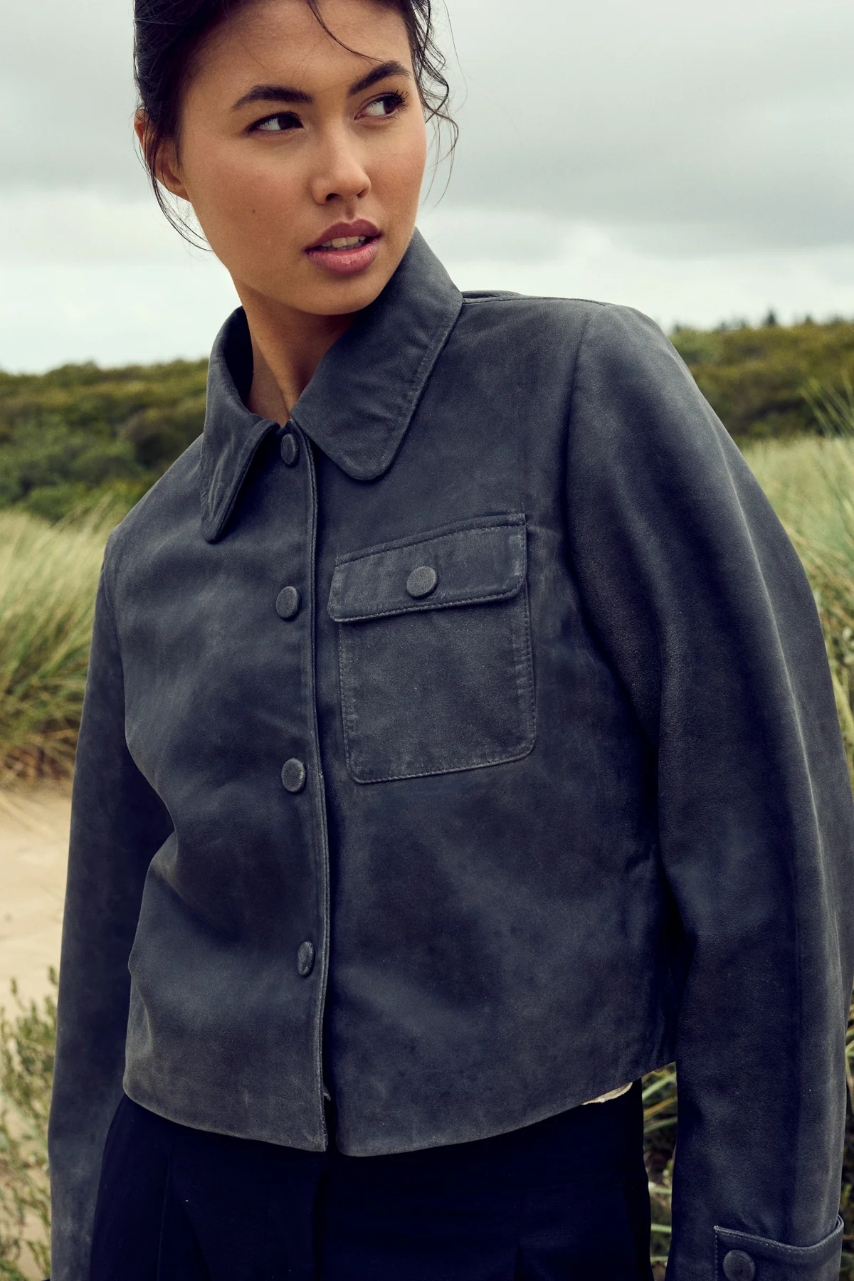 Katrenna Jacket Dark Grey Wash - Image 3