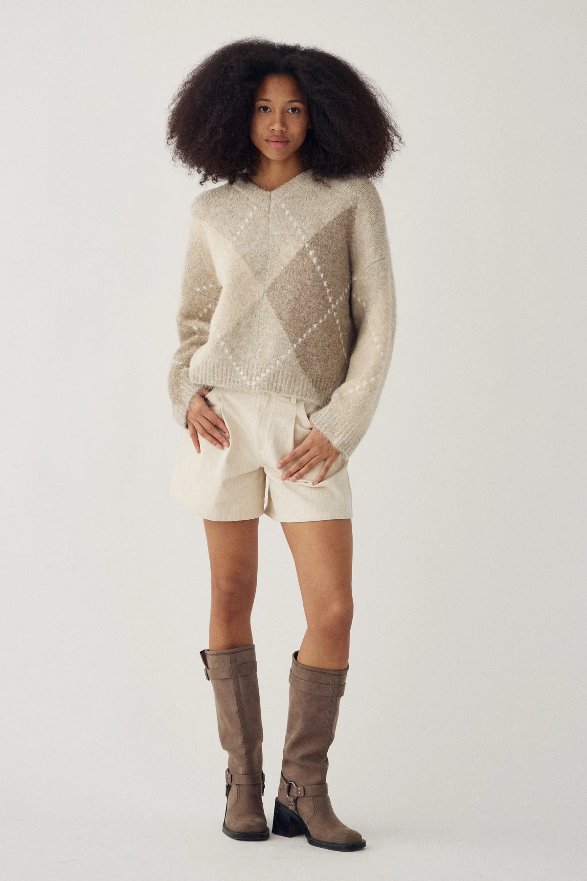 Lai Knit Beige Mix - Image 3