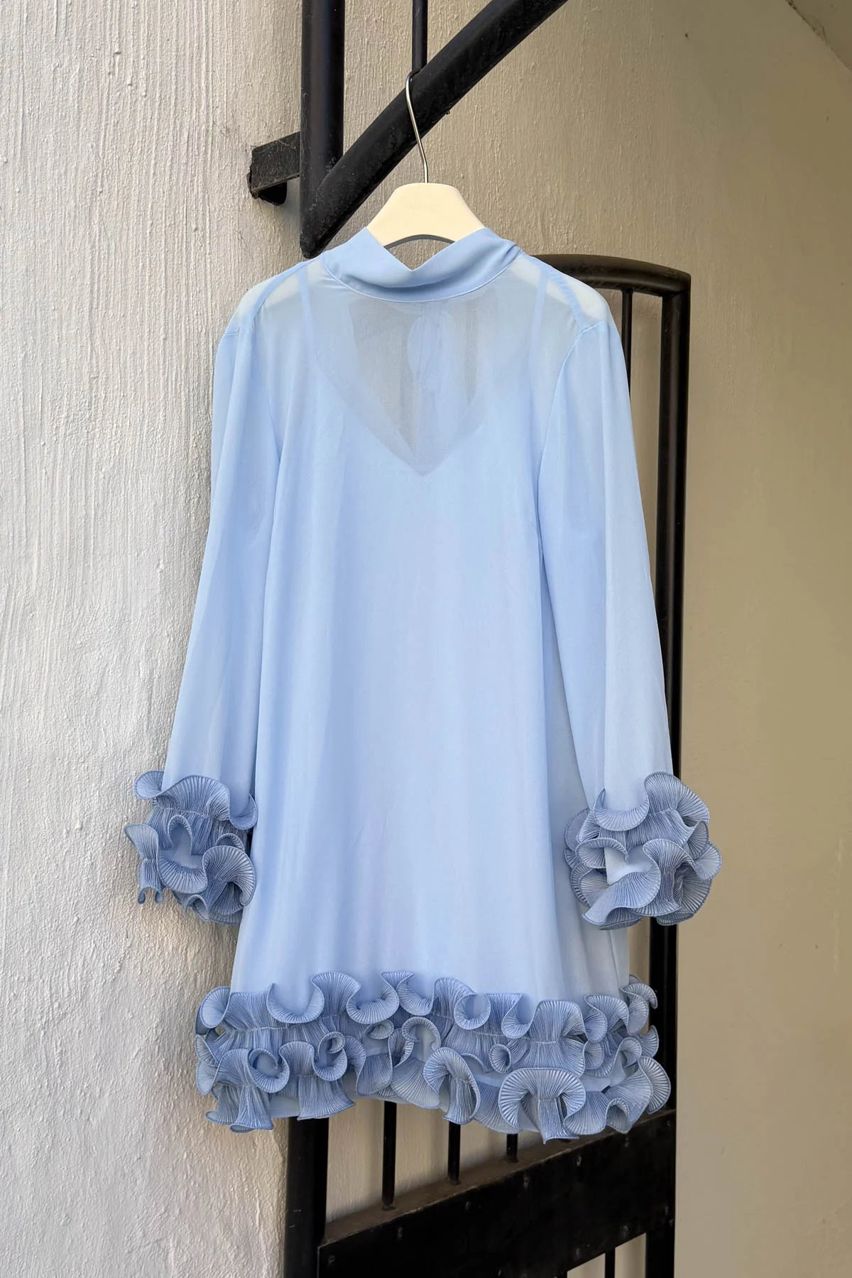 Latania Dress Sky Blue - Image 4