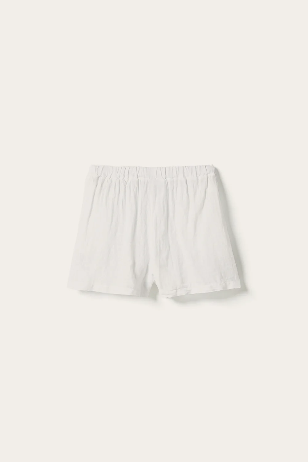 Layne Linen Shorts White - Image 8