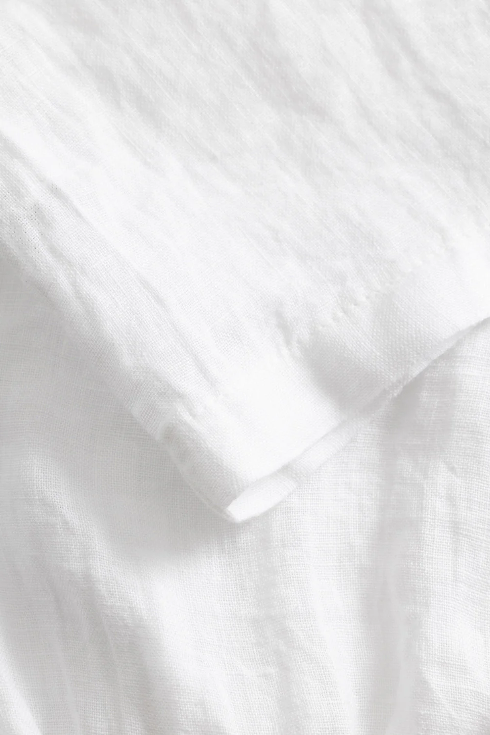 Layne Linen Shorts White - Image 9