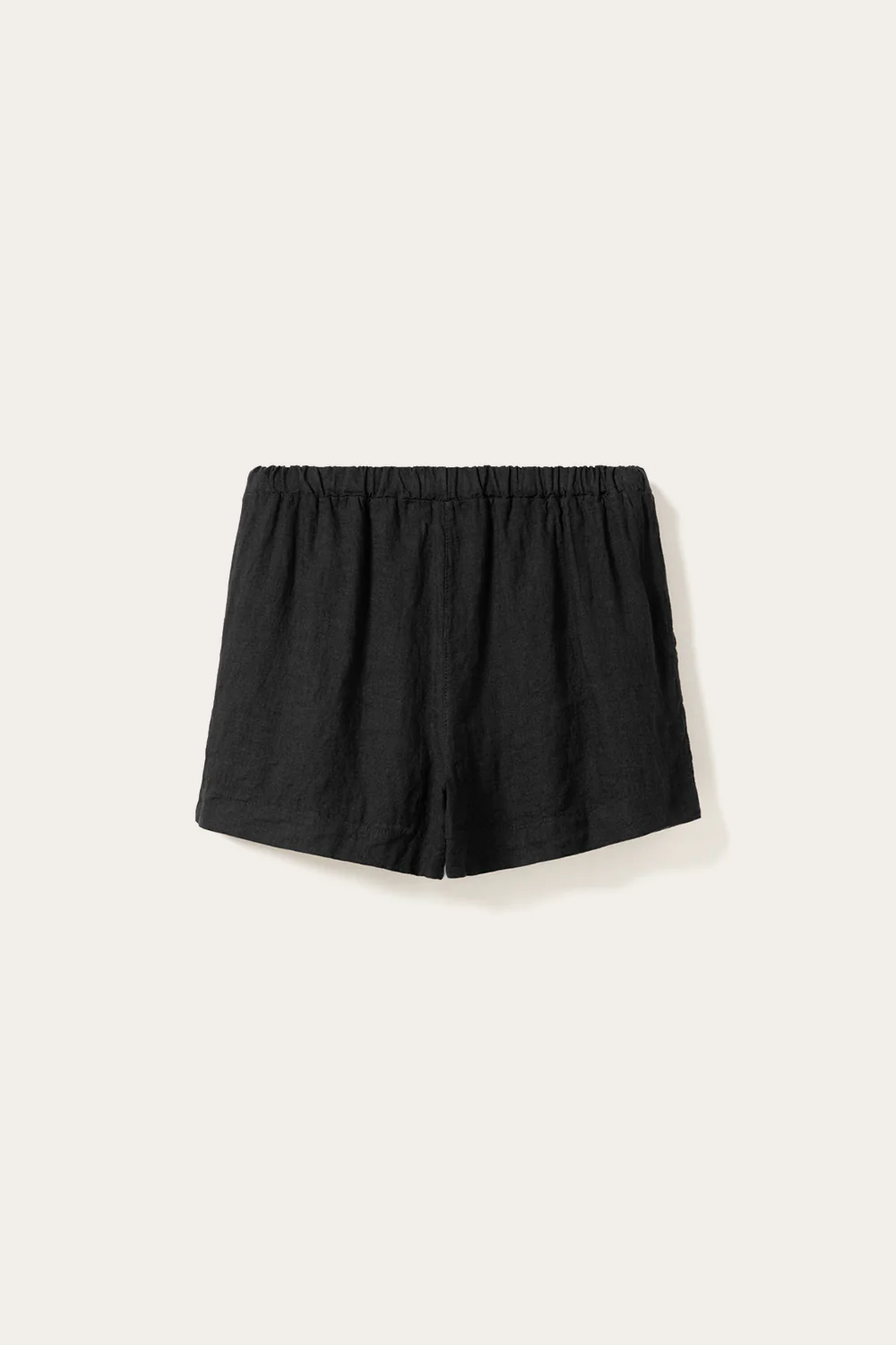 Layne Linen Shorts Black - Image 7