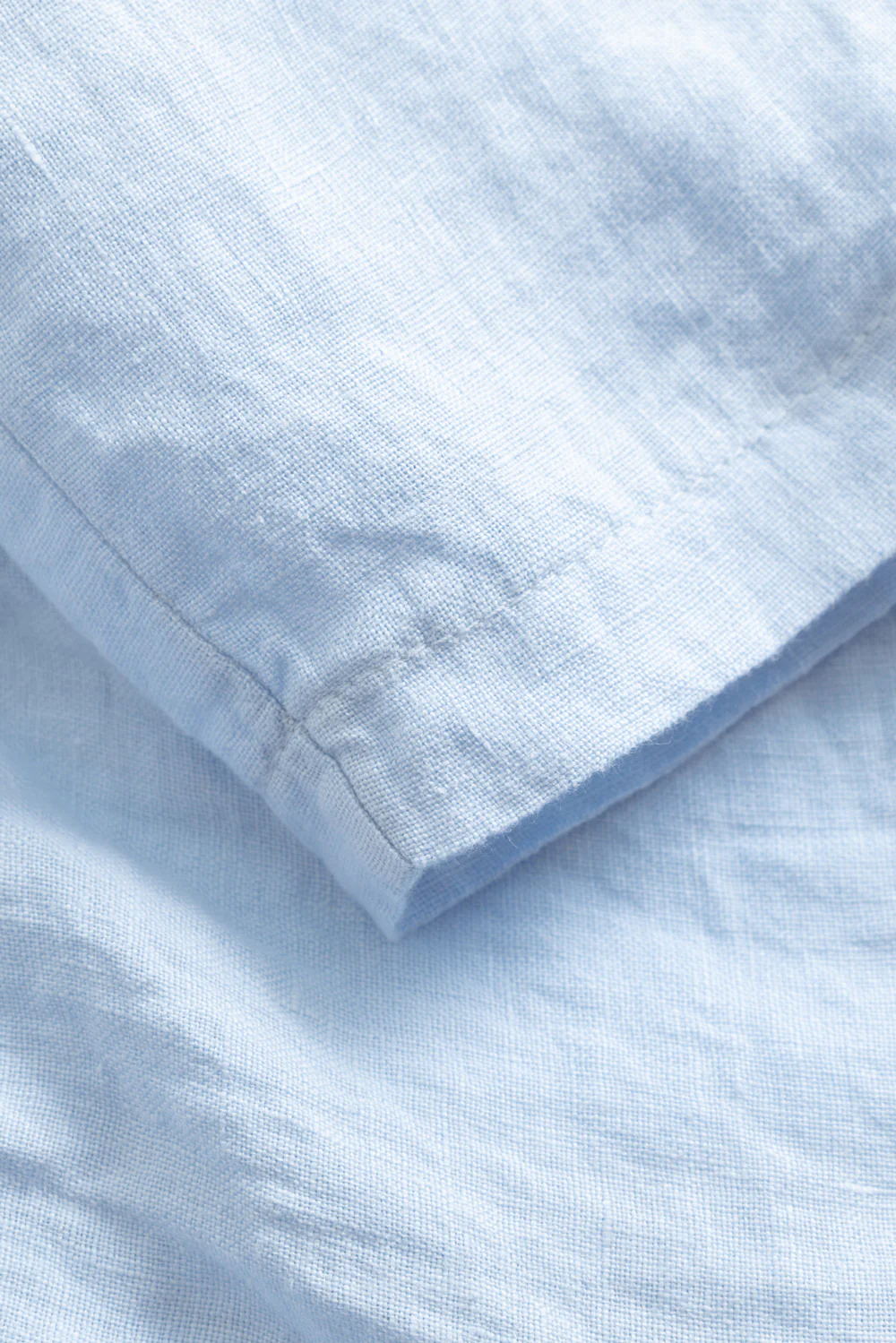 Layne Linen Shorts Light Blue - Image 8