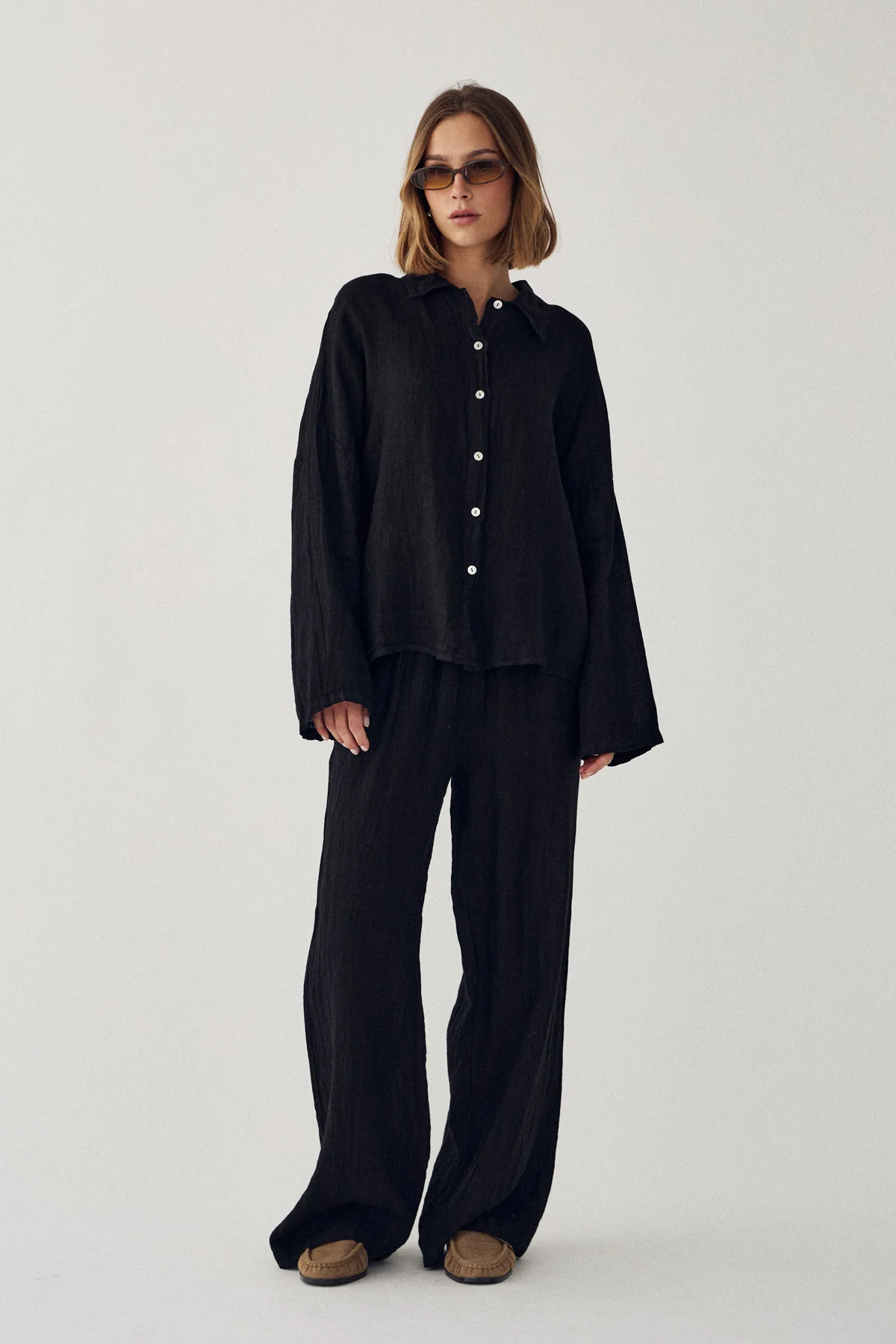 Leanora Shirt Black - Image 8