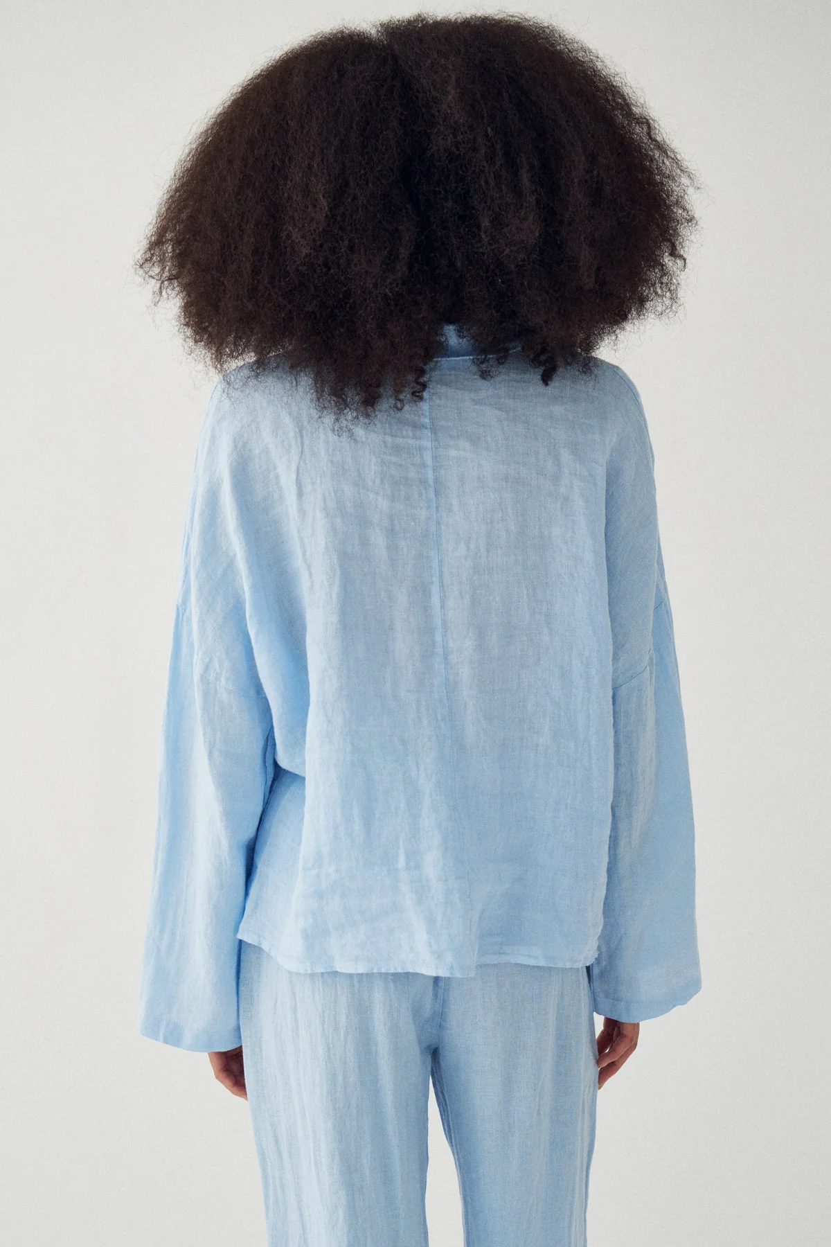 Leanora Shirt Light Blue - Image 6