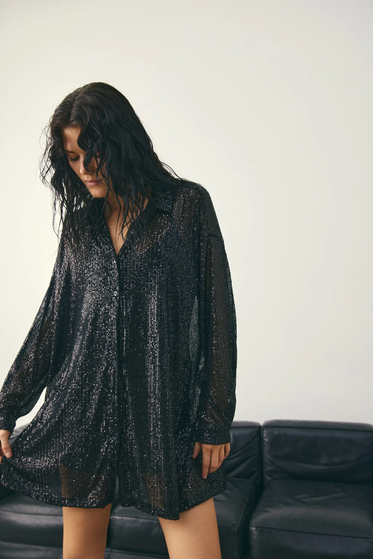 Lizanne Shirt Black - Image 3