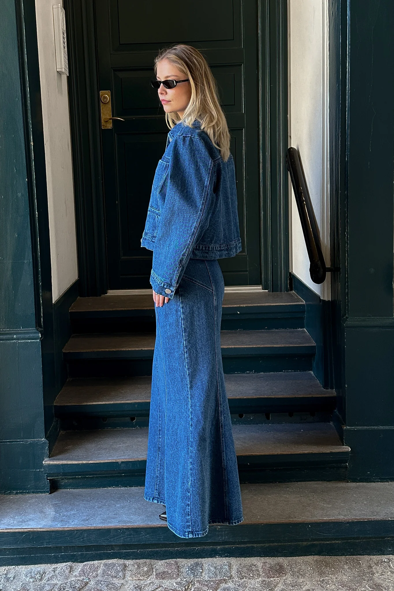 Lyric Jacket Blue Denim - Image 7