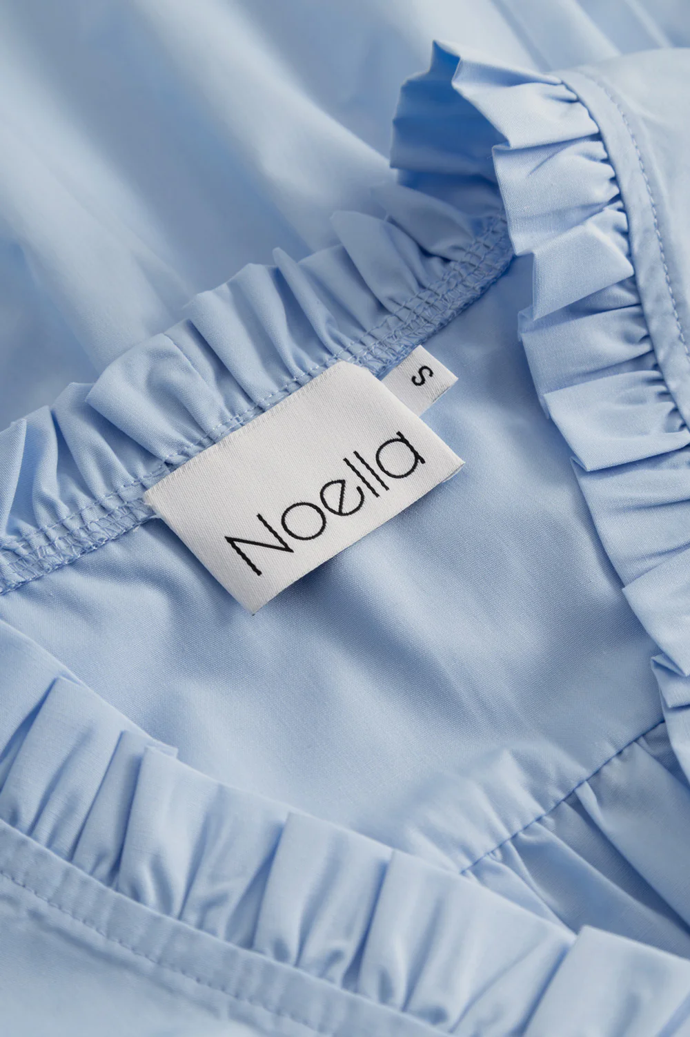 Matti Blouse Poplin Light Blue - Image 3