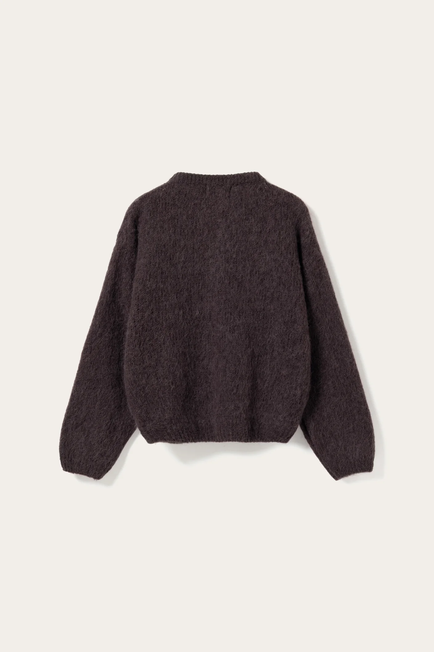 N-Kae Knit Cardigan Chocolate - Image 6