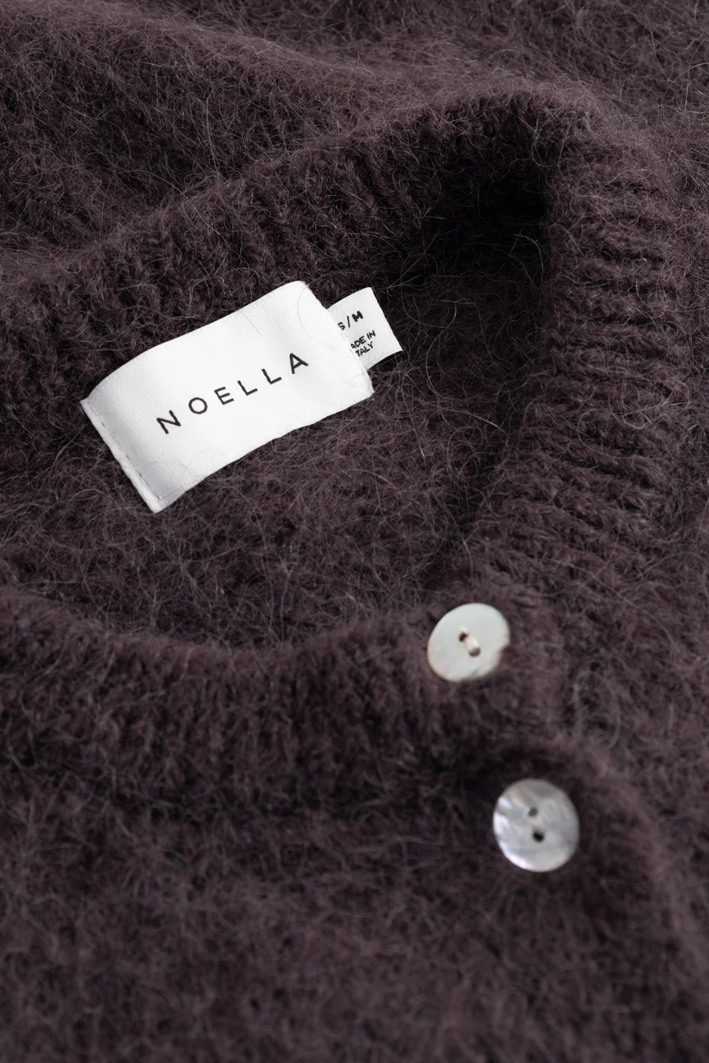 N-Kae Knit Cardigan Chocolate - Image 7