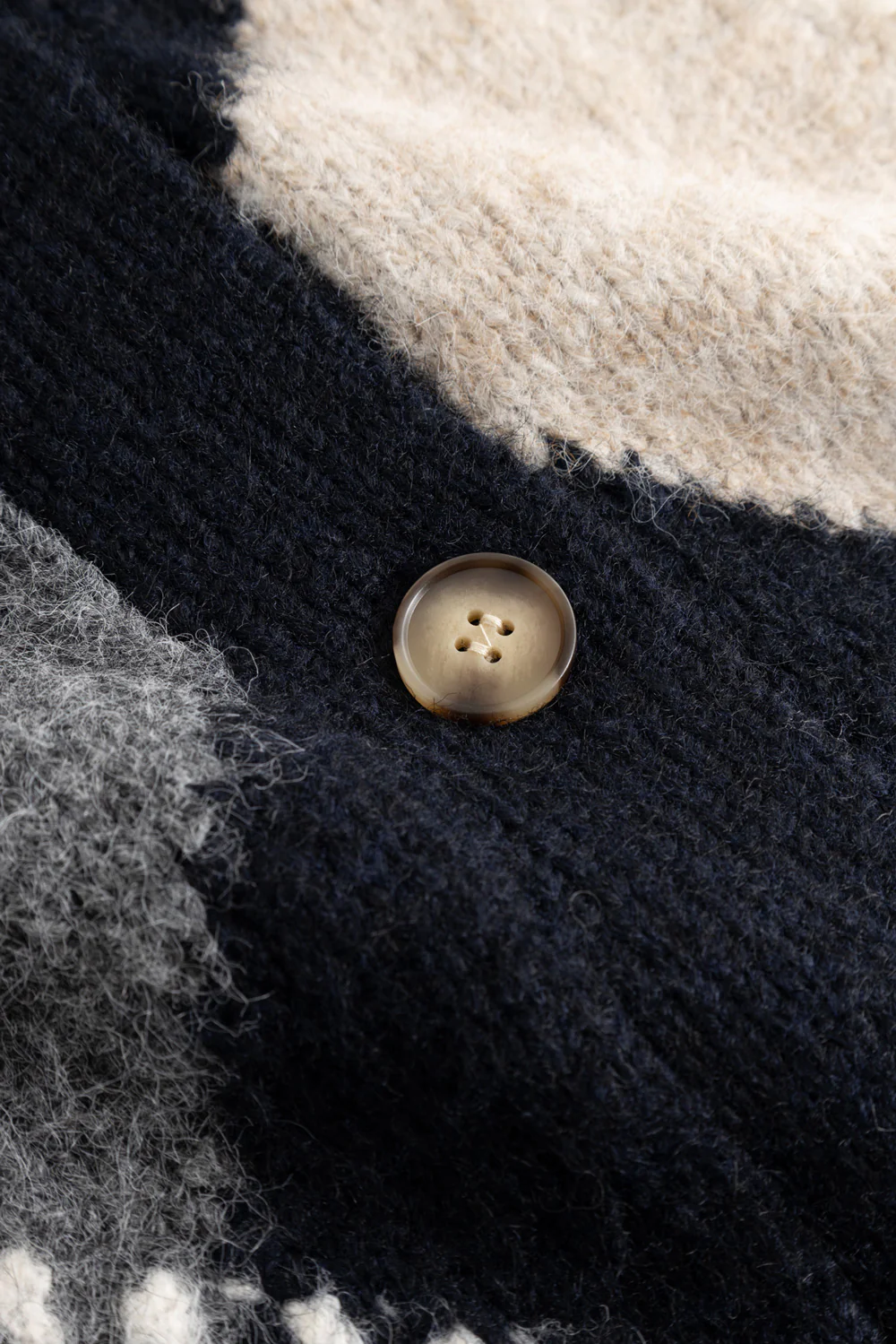 N-Laiana Knit Cardigan Navy Mix - Image 6