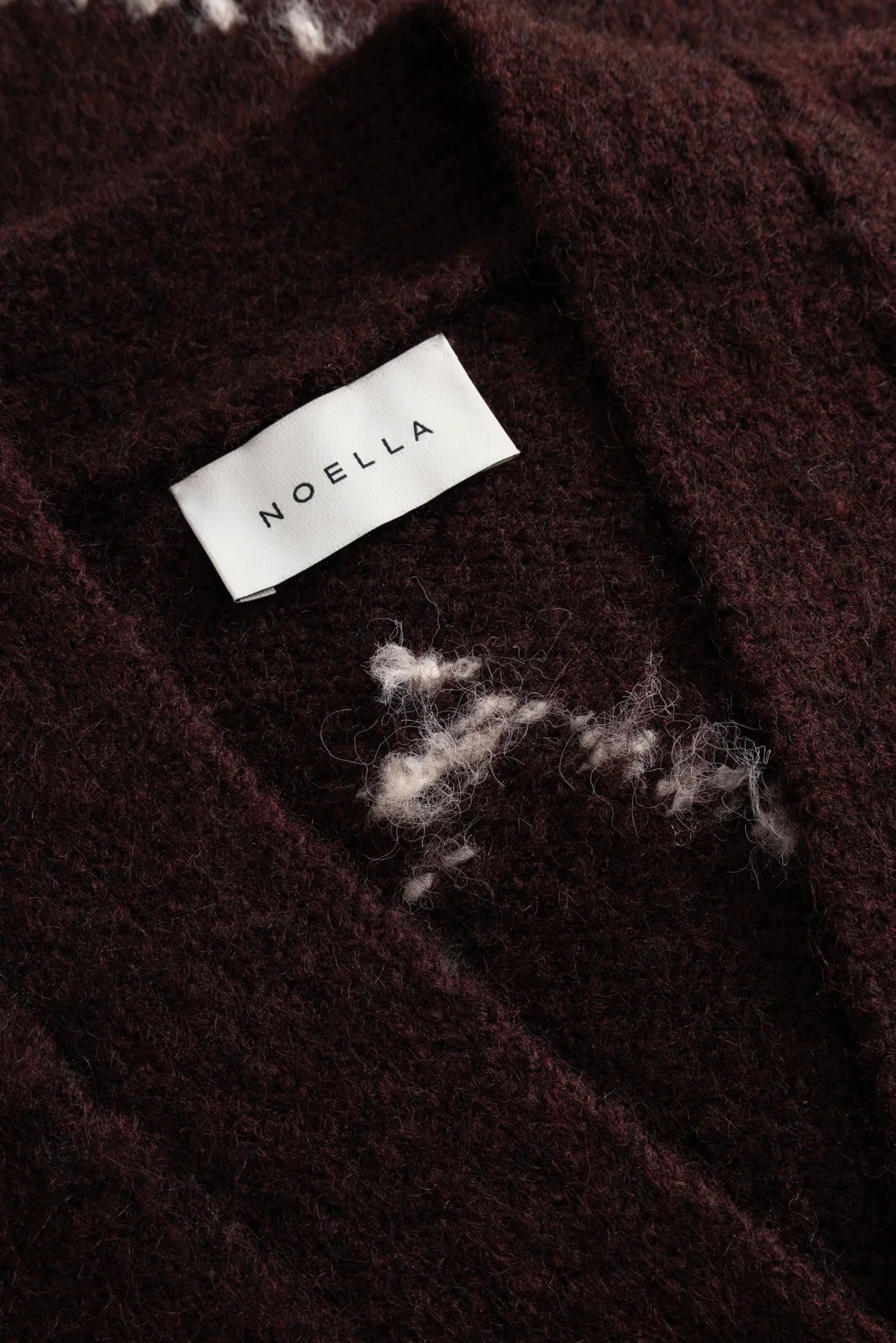 N-Laiana Knit Cardigan Winetasting Mix - Image 11