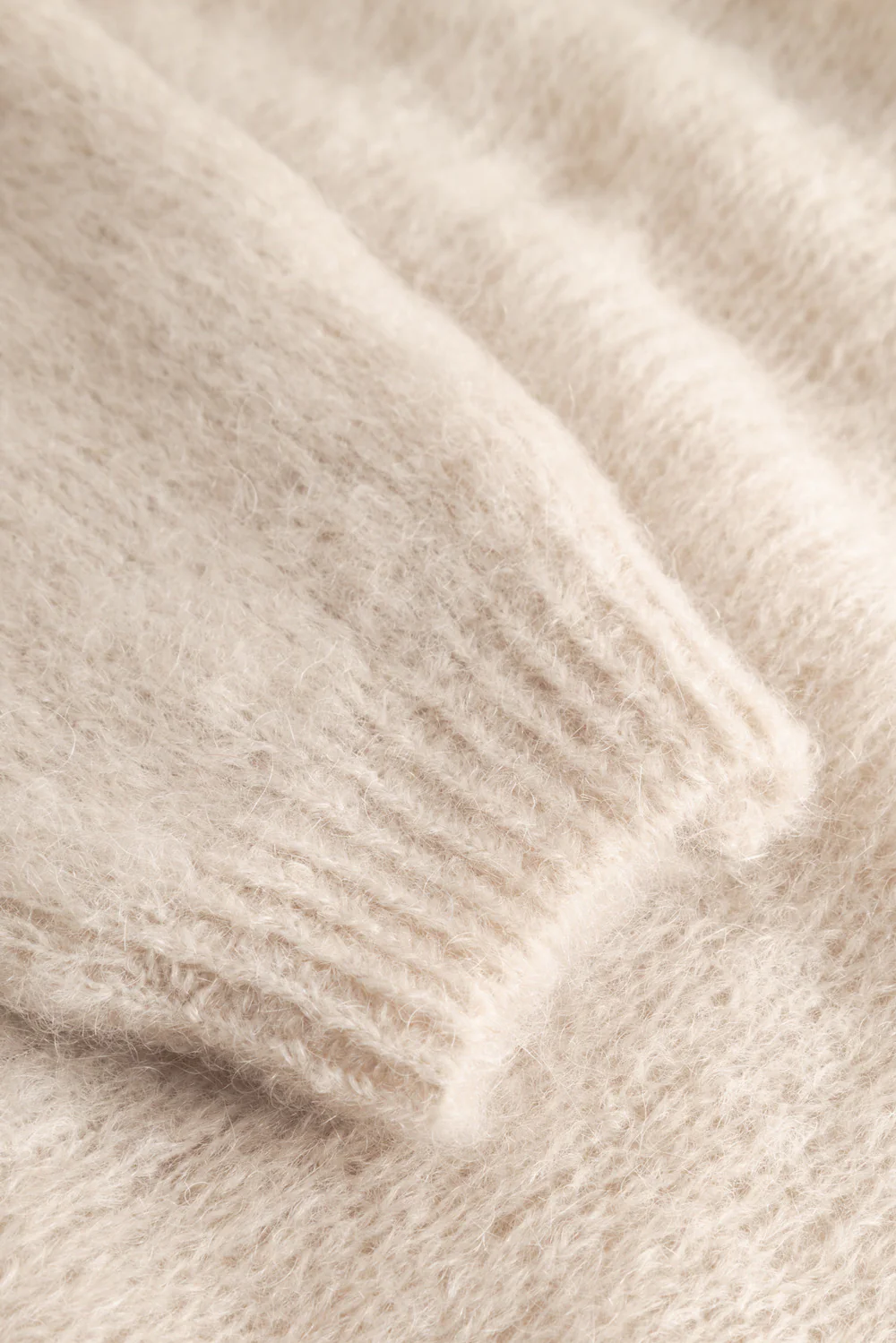 N-Latora Mohair Knit Beige - Image 8