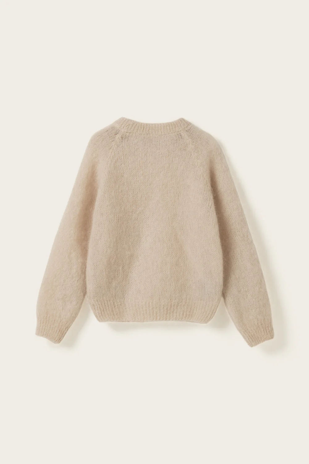 N-Latora Mohair Knit Oyster - Image 6