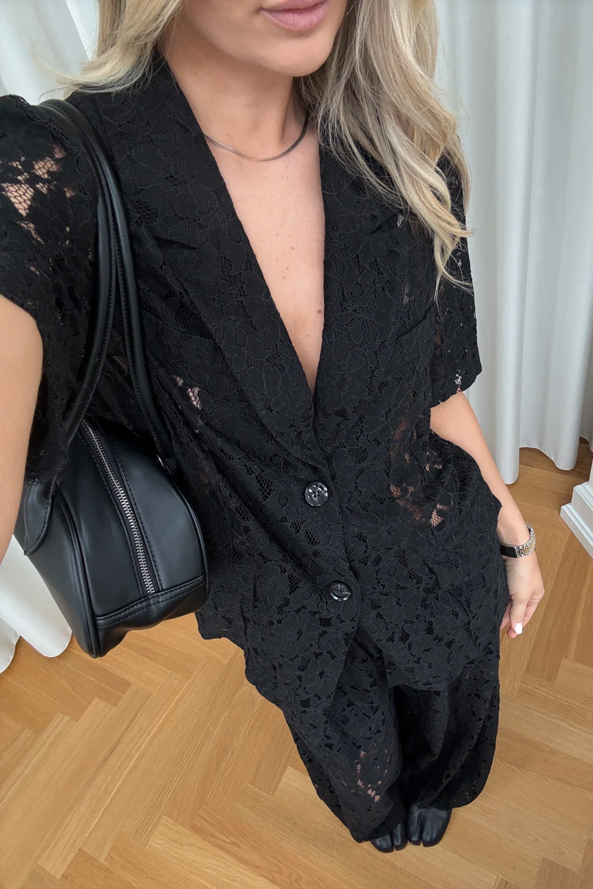 N-Leanne Blazer Black - Image 3