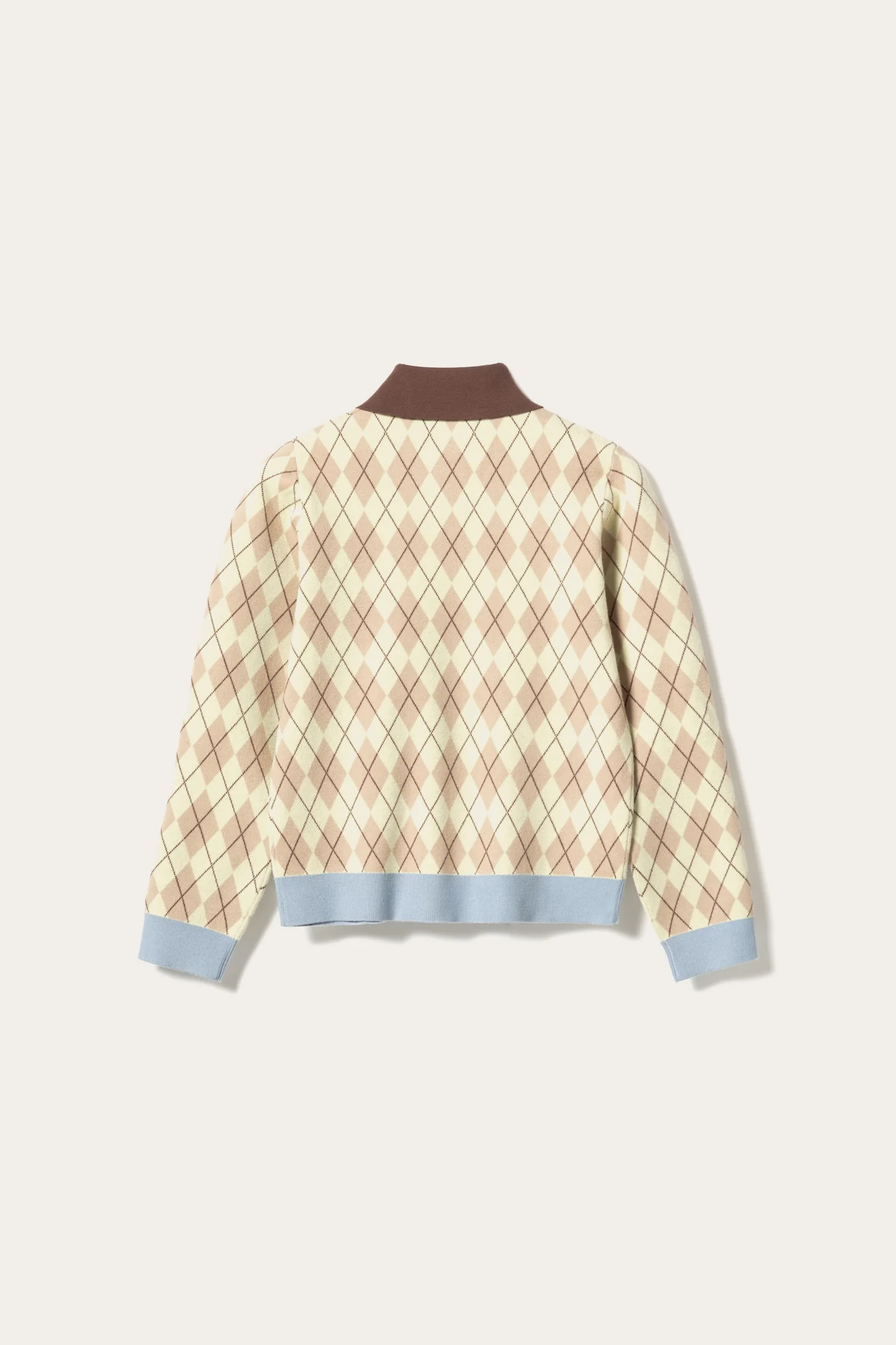 N-Makayla Knit Diya Yellow Check - Image 10