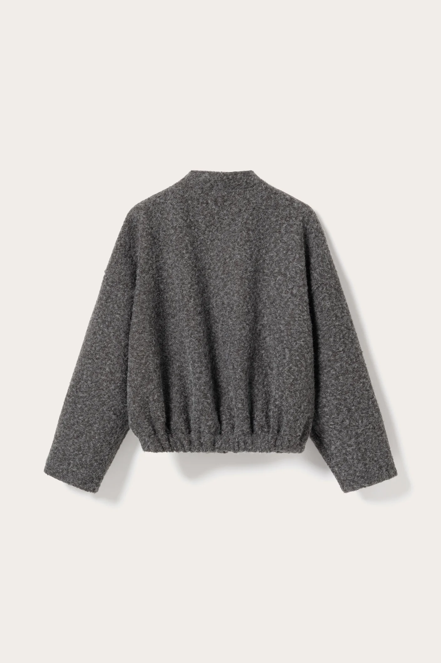 N-Marnie Jacket Dark Grey Melange - Image 8