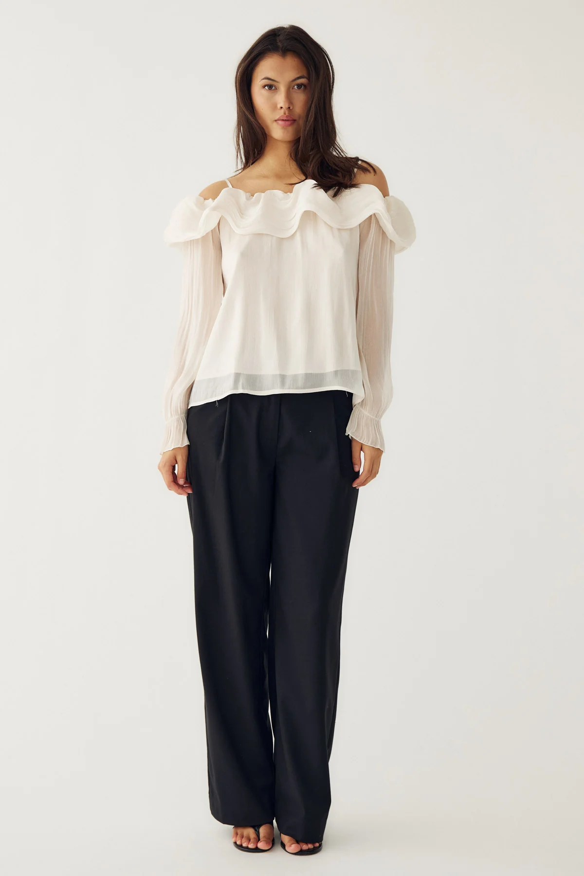 N-Miya Blouse Cream - Image 3