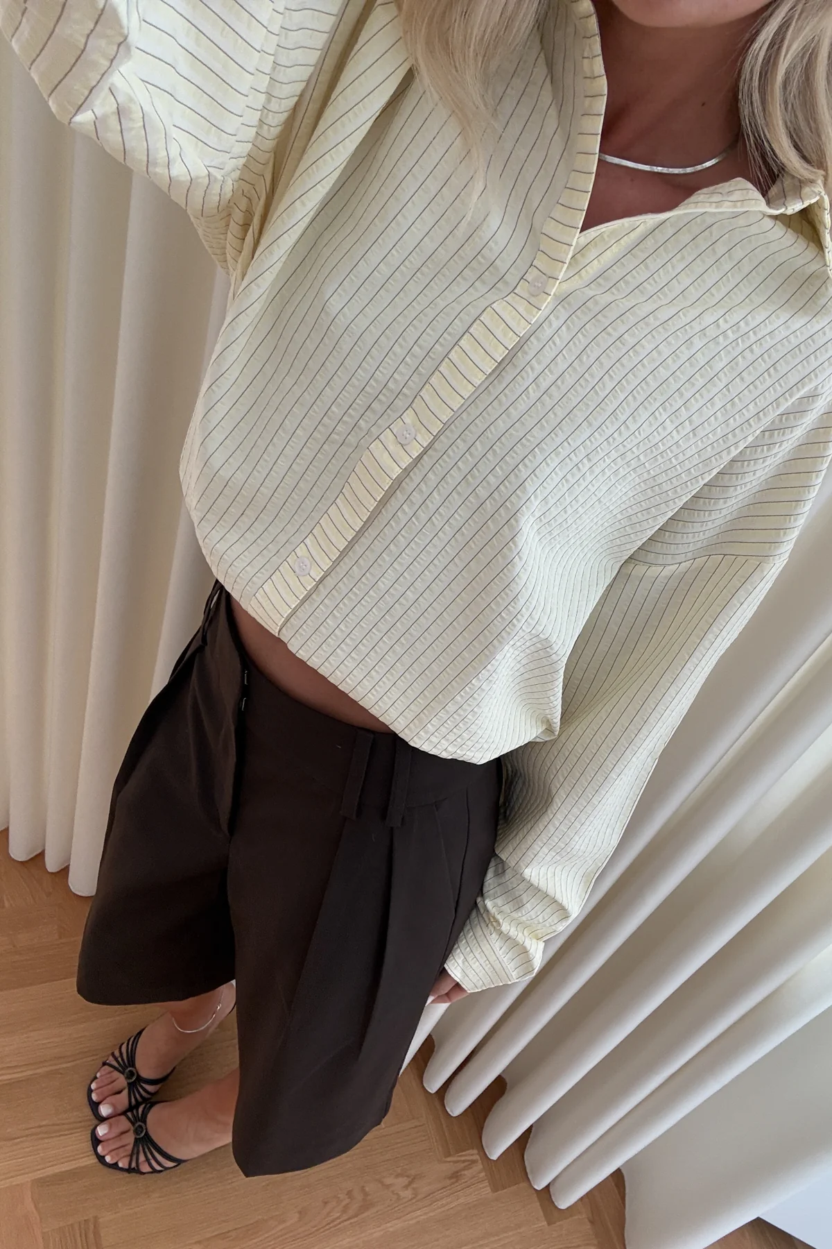 N-Nila Shirt Etta Butter Stripe - Image 4