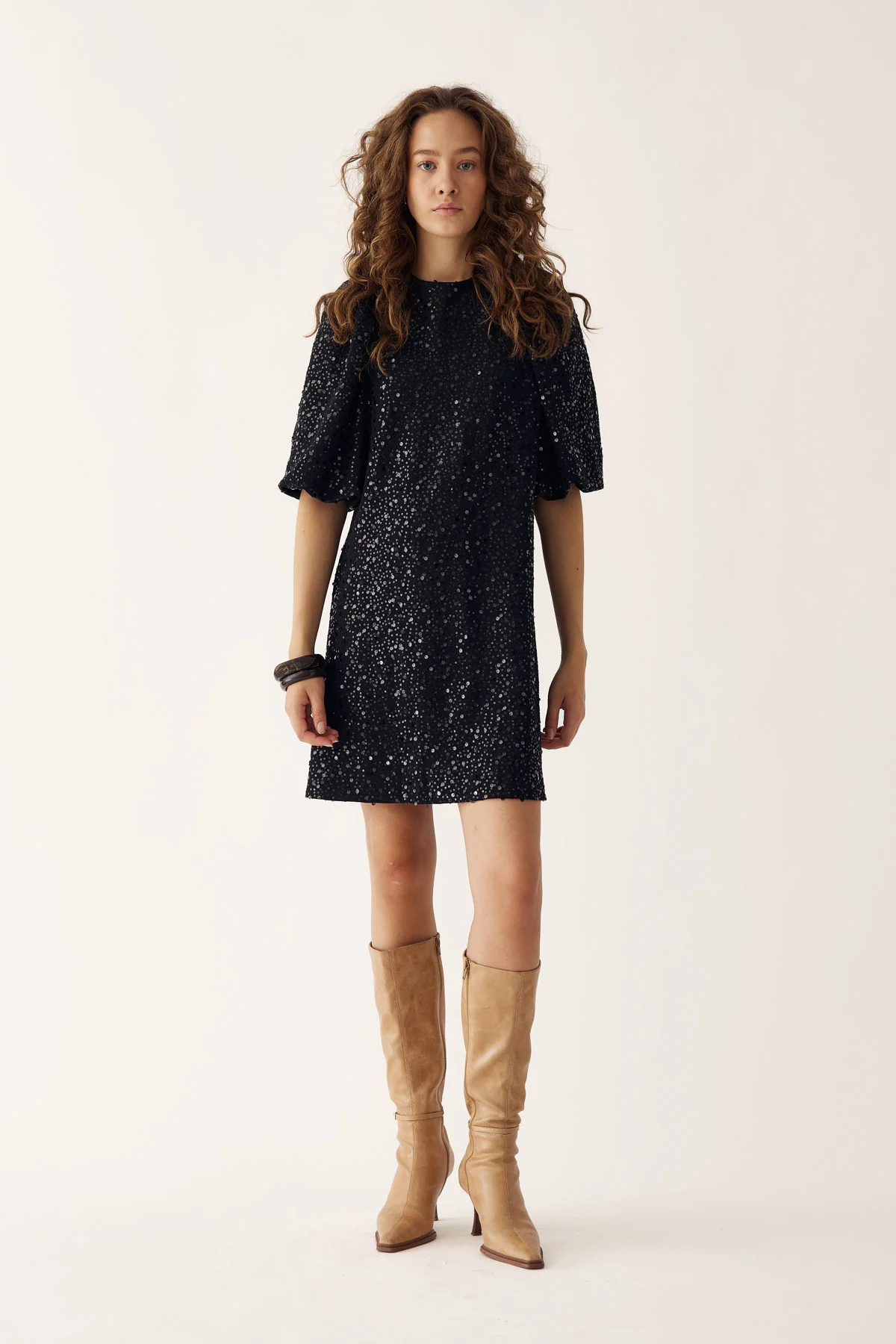 Pastis Short Dress Black - Image 3