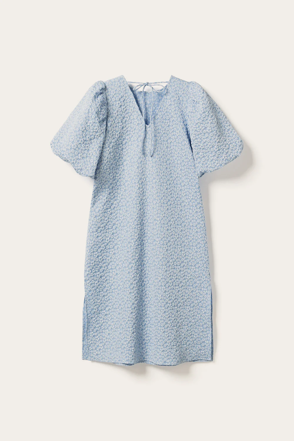 Reno Pastis Long Dress Light Blue - Image 7