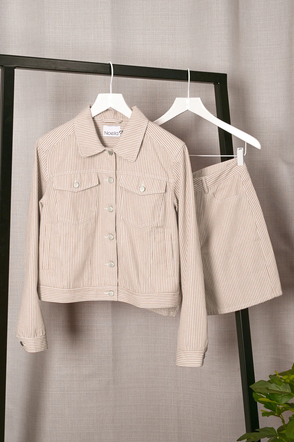 Sawyer Jacket Beige/White - Image 7
