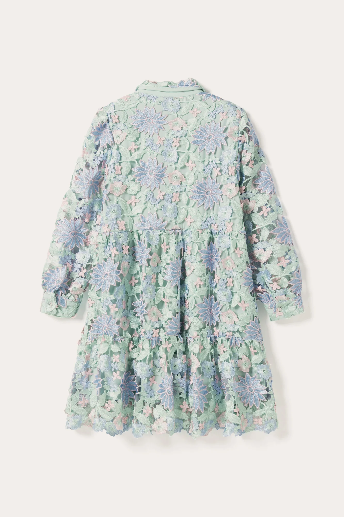Star LS Dress Blue Mix - Image 6