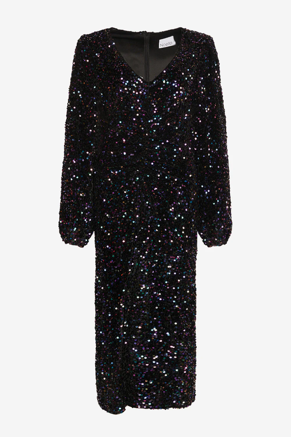 Teagan LG Dress Lilac/Black - Image 6