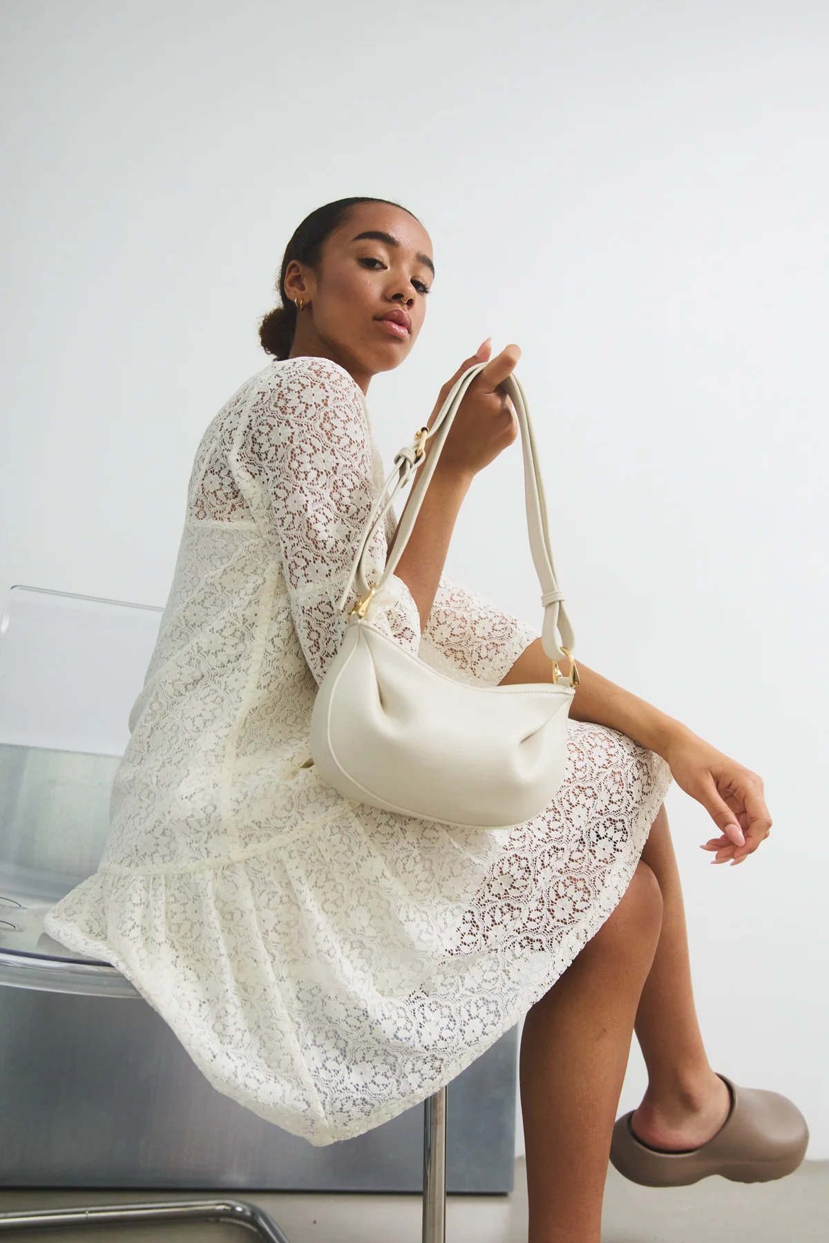 Verona Dress Offwhite - Image 5